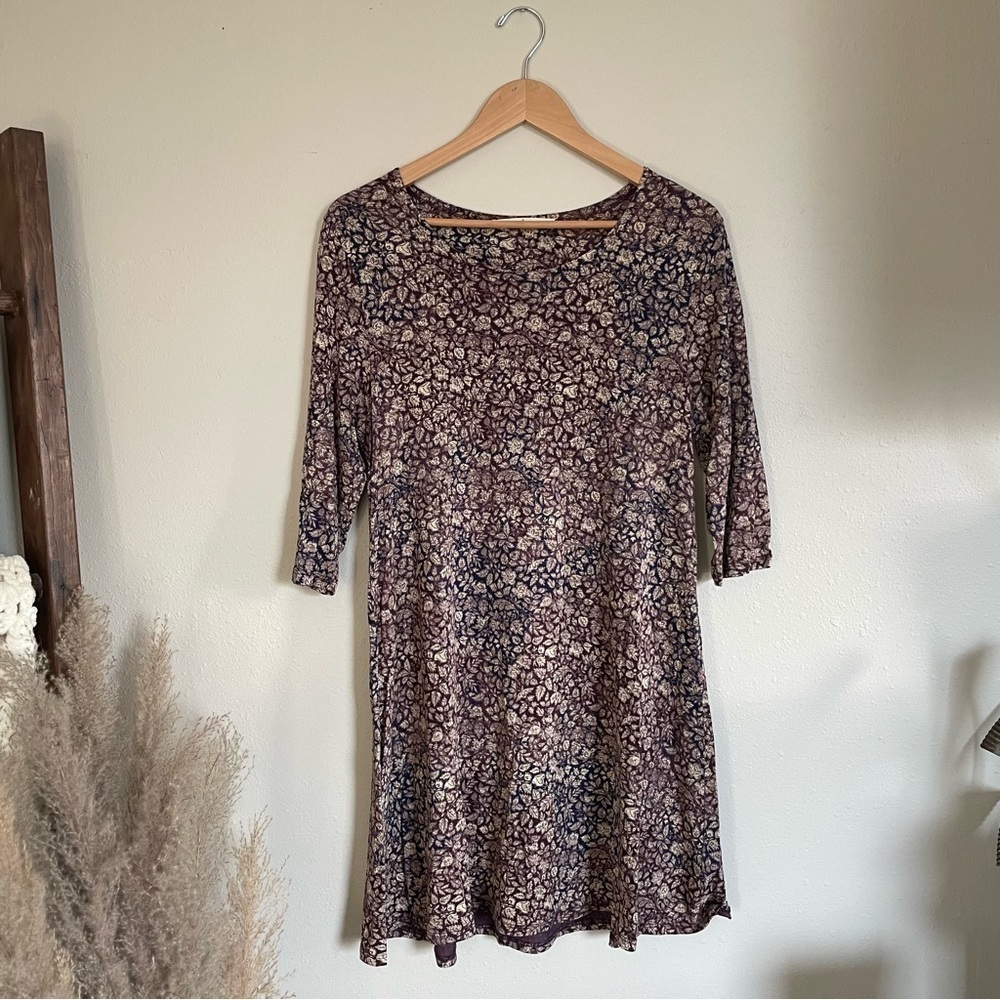 Peruvian Connection | Eloise Dress,‎ Long Sleeve, Jersey Knit, Large